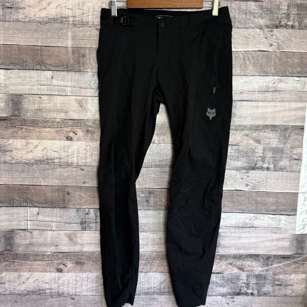 Fox Racing Ranger Pants Mens 30x30 Black Mountain Bike Nylon Stretch Adjustable